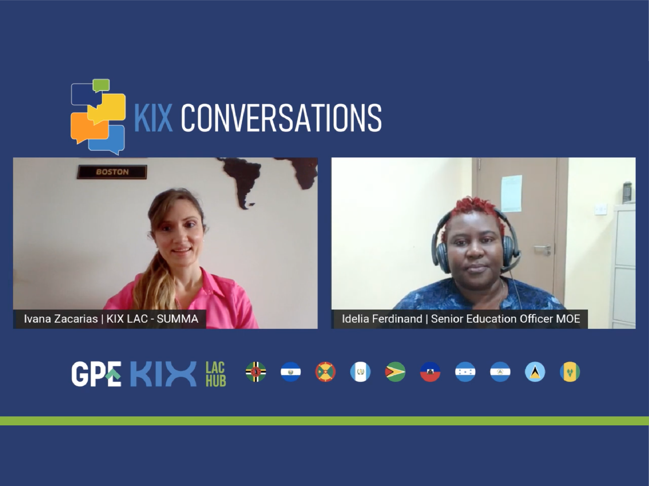 Conversações KIX LAC | Resiliência na educação: respostas em tempos de pandemia e desastres naturais